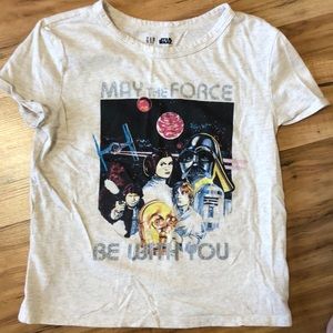 Star Wars Girls Shirt Gap brand